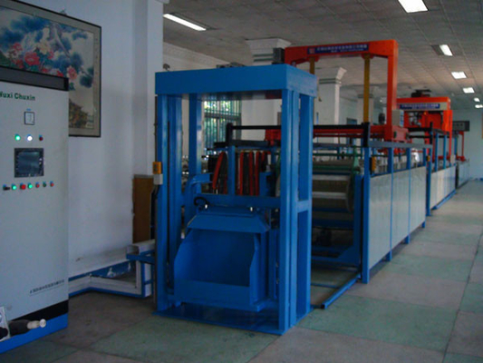 Linha automática de revestimento de barril alimentação precisa rápido e conveniente Controle de PLC pendurado OEM