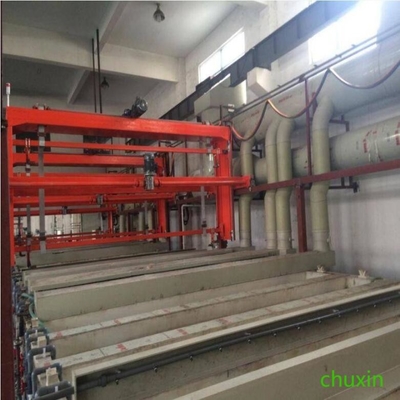 Trilho médio que galvaniza a máquina de galvanização industrial