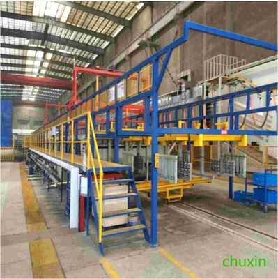 Equipamento de cromagem eficiente com velocidade de processamento rápida e sistema de controlo PLC