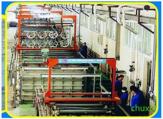 Linha de produção de galvanização OEM do cubo de alumínio do tráfego