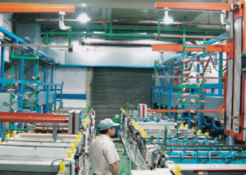 Linha sanitária da automatização da placa dos encaixes de TOTO