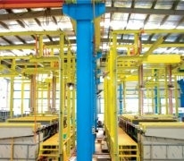 Linha de produção automática para galvanizar o cromo duro