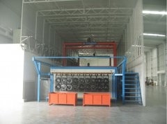 Linha de produção da eletroforese do cátodo do disco do freio do automóvel