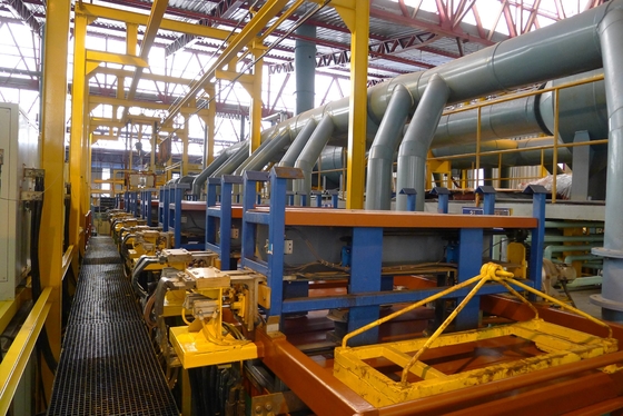 Máquina dura do chapeamento de Chrome do controle do PLC