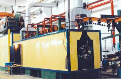 Linha de produção de galvanização do controle do PLC, linha de chapeamento automatizada
