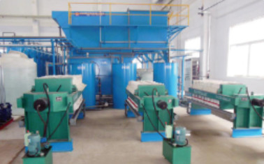 Estação de galvanização de mineração do tratamento de águas residuais de Huaibei
