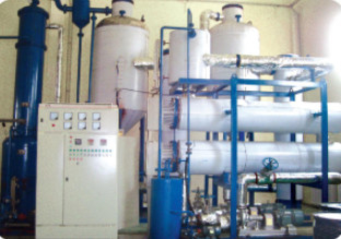 Linha de produção de galvanização automática Grande rendimento de água Eficiência de recuperação elevada Pequena produção de sal e recuperação limpa de lama
