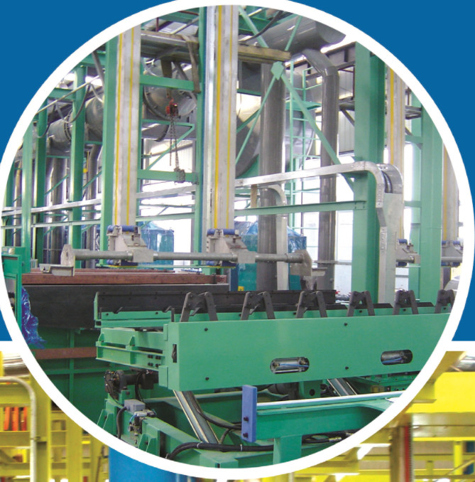 Linha de produção automática de galvanização moderna do cromo duro de Coreia do Sul (fábrica de Changzhou)